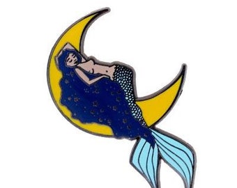 Galaxy Mermaid Pin