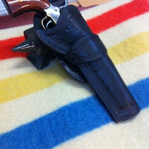 Western Holster for Colt  or Remington Hand Tooled Cowboy action