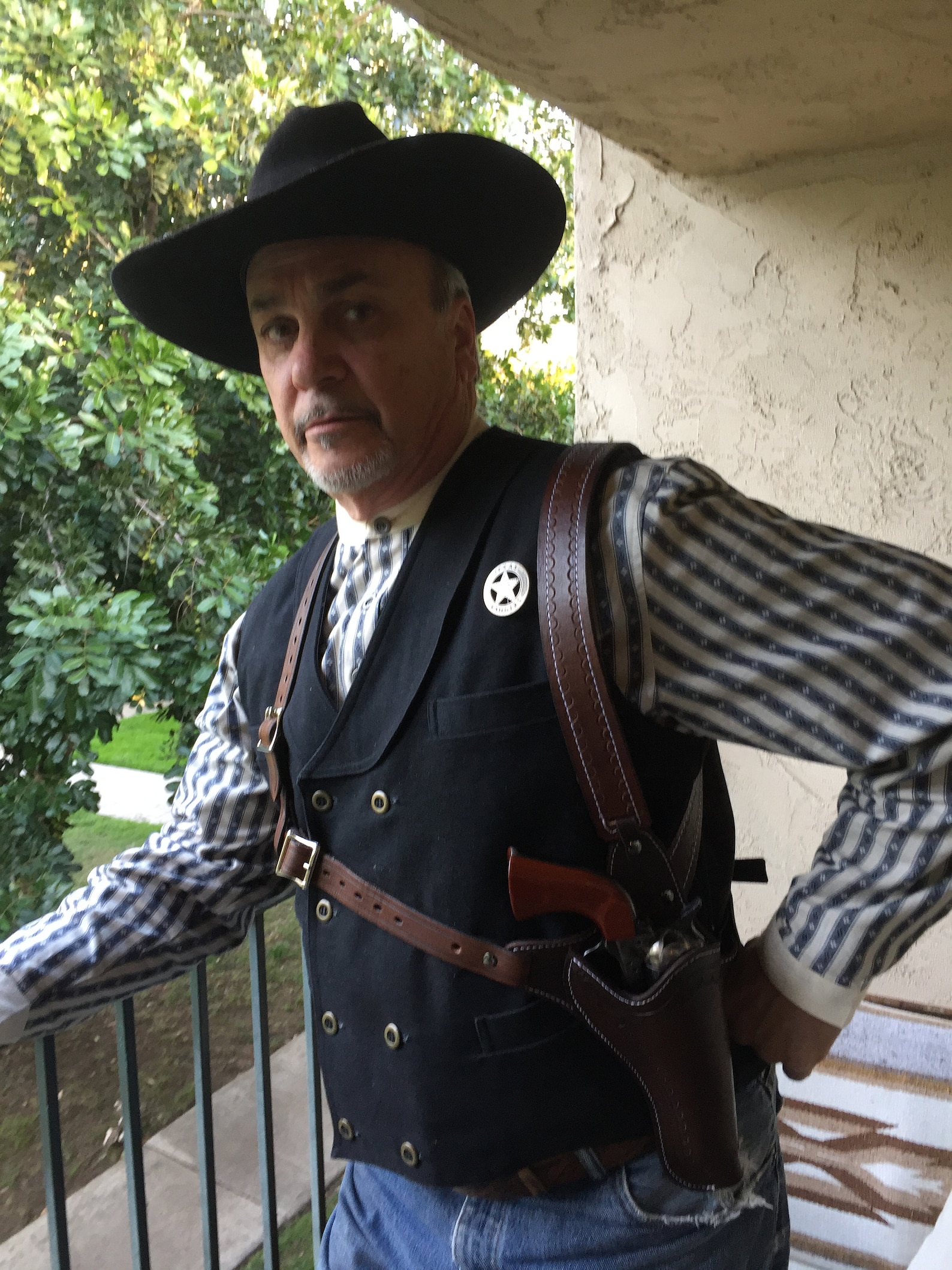 Doc Holliday Tombstone Shoulder Holster in Dark Brown Cowboy Etsy