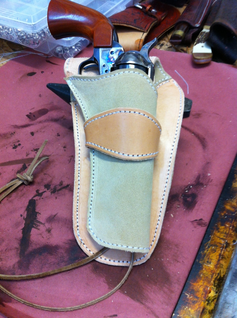 Custom Quick Draw Holster Hand Made. for Colt.45 With Matching Etsy