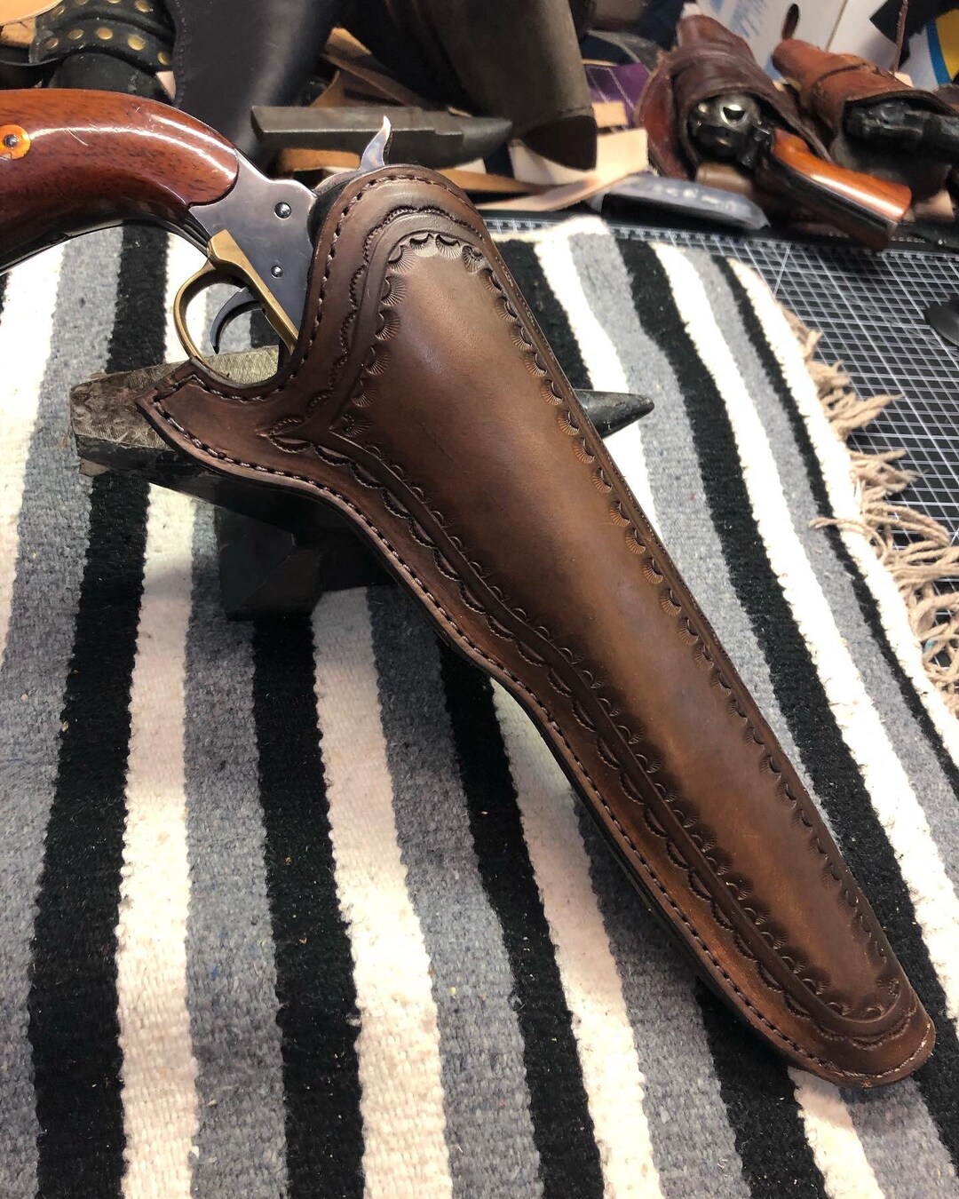 Classic Slim Jim Western Holster in Regular or Cross Draw