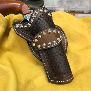 Custom Western Holster Hand Tooled Cowboy action