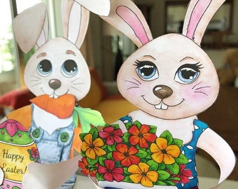 Cutest Shelf Sitters | EASTER Bunnies to DIY