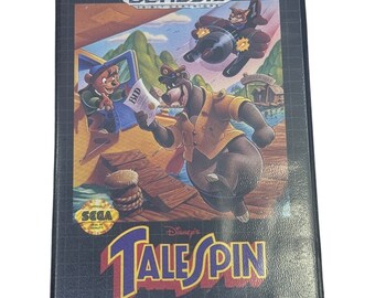 TaleSpin Sega Genesis Game and Box Only No Manual