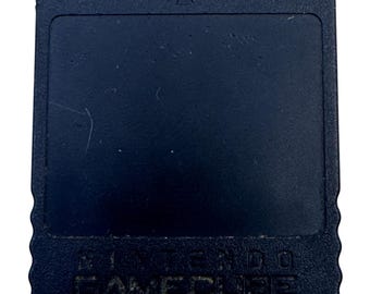 Official Nintendo GameCube Memory Card 59 Black DOL-008 Storage Accessory