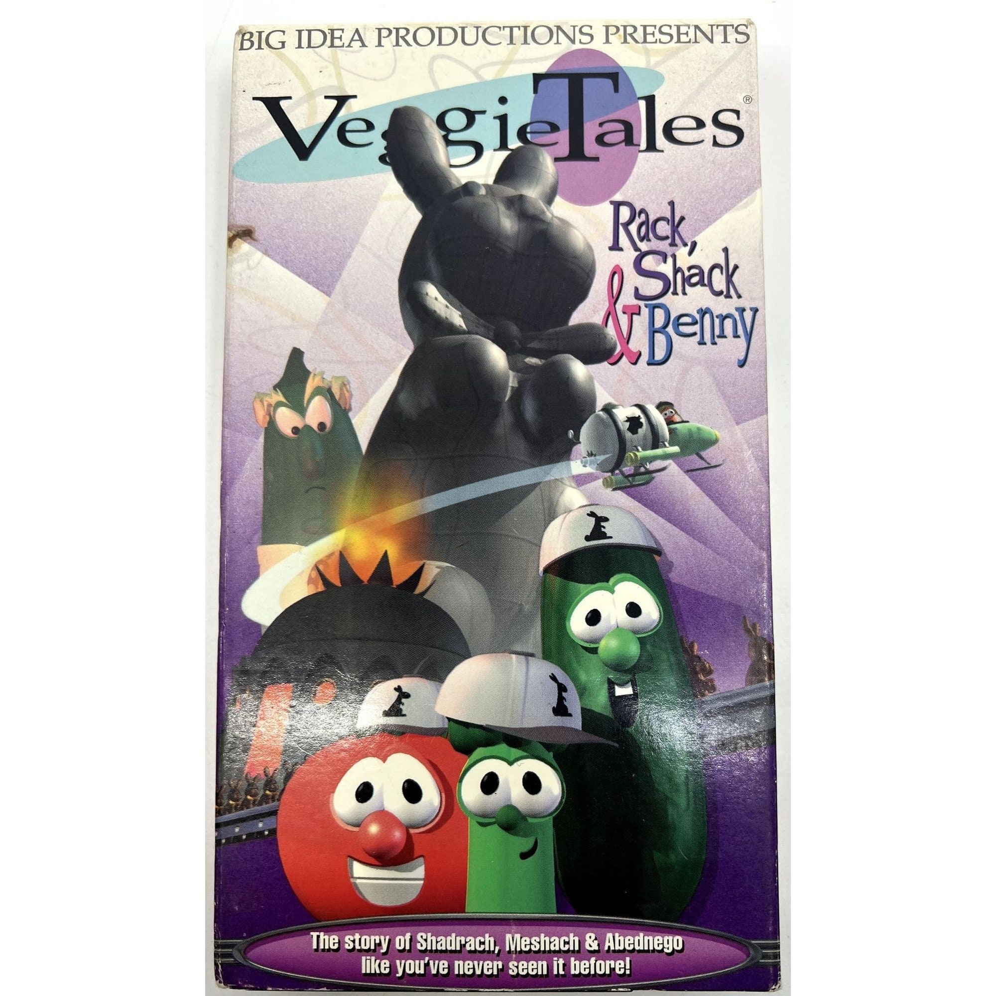 Veggietales Rack Shack and Benny VHS Etsy