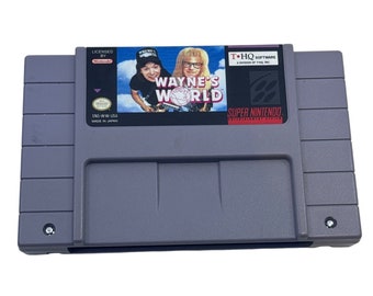 Wayne's World Super Nintendo SNES Game Cart Only