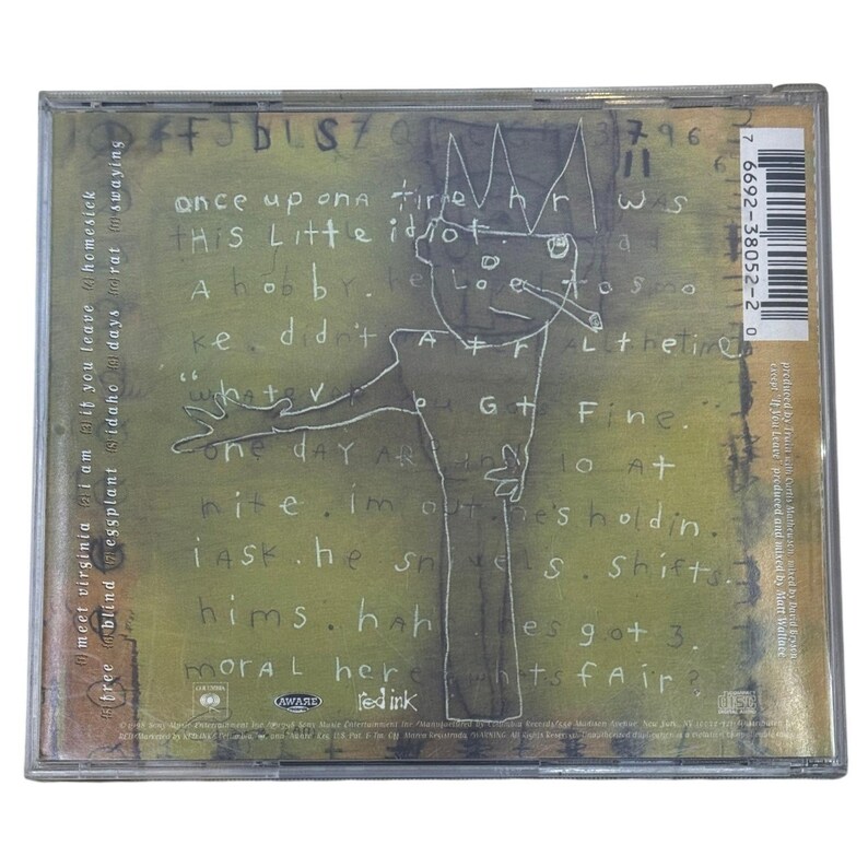 Train Self-titled Debut Album CD Meet Virginia 1998 Columbia Aware WK ...
