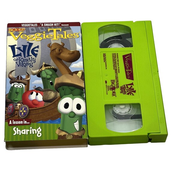 Veggietales lyle the Kindly Viking VHS 2001 A Etsy Australia