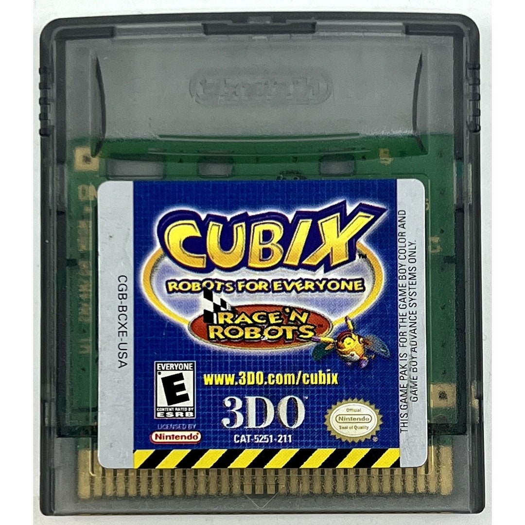 Cubix Robots for Everyone Race N Robots Nintendo Gameboy Color - Etsy
