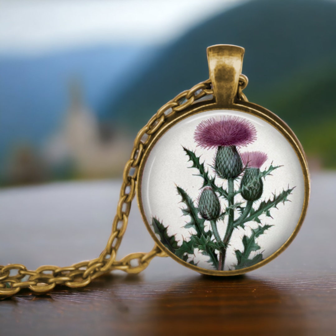 Thistle pendant deals