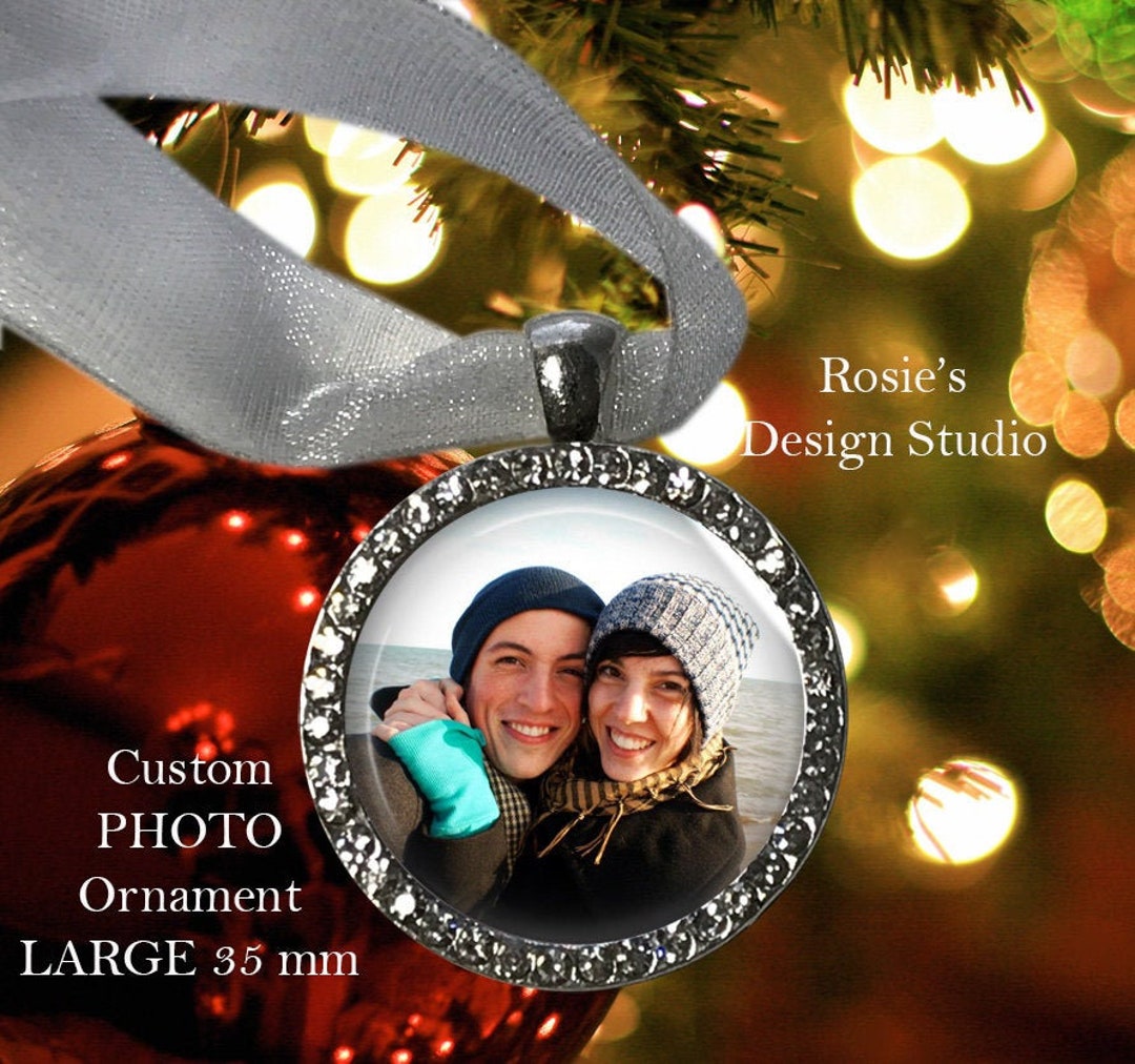 Personalized PHOTO Christmas Ornament Photo Ornaments Picture Ornament ...