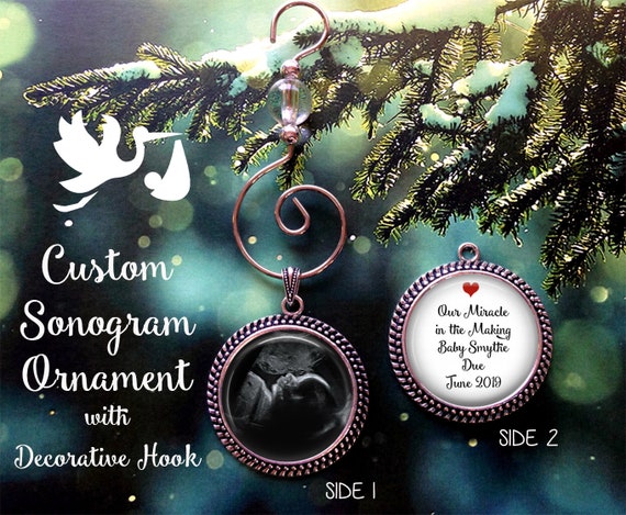 sonogram ornament