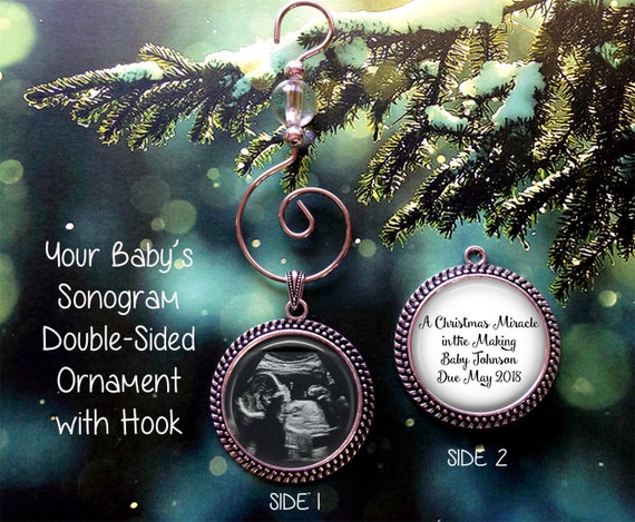 sonogram ornament