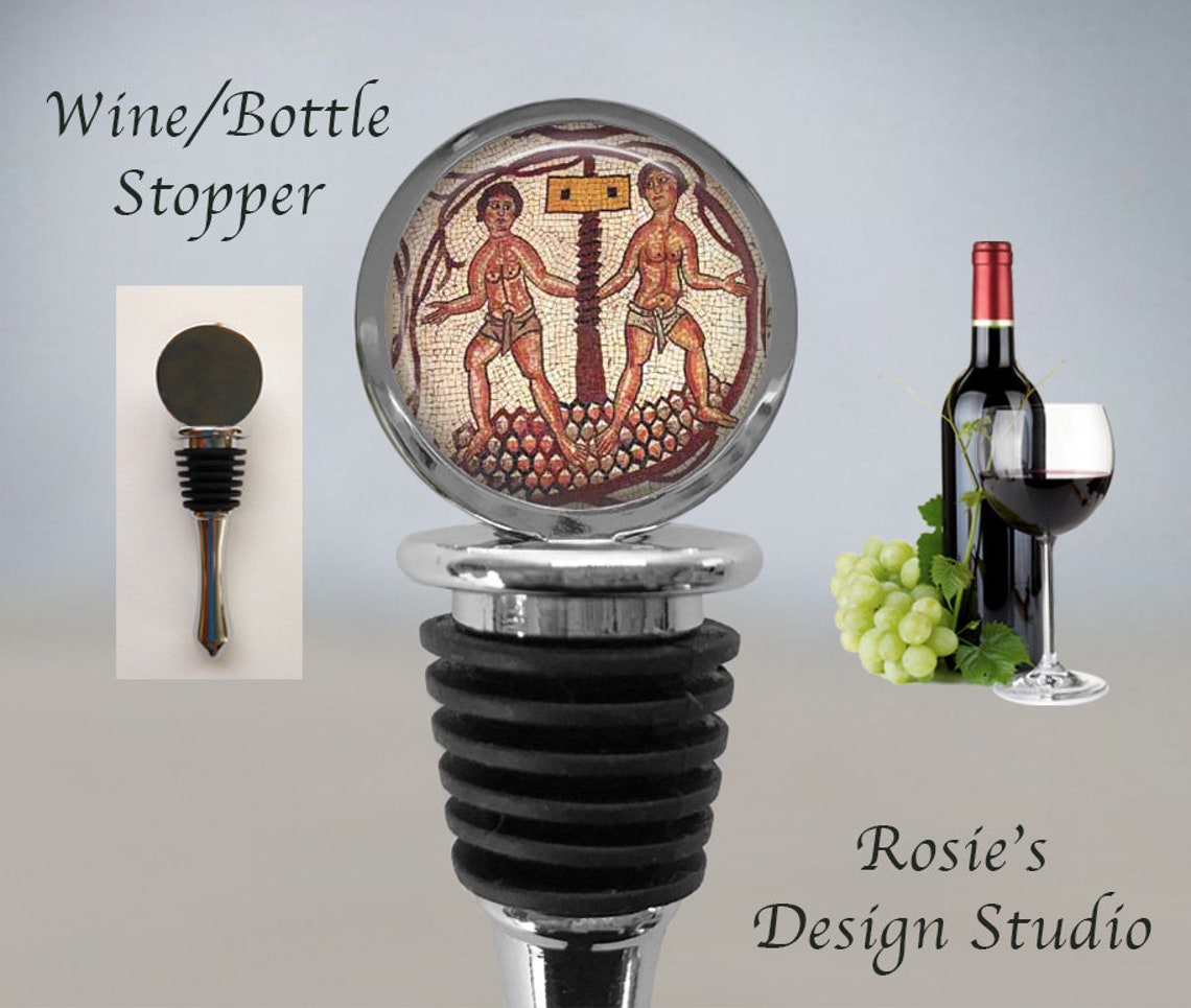 Roman Grape Stompers WINE STOPPER History Lover Gifts Etsy