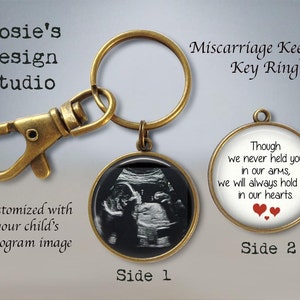 Miscarriage Keepsake Pendant Necklace Your Baby's SONOGRAM Ultrasound Baby Sonogram Jewelry Baby Memorial Jewelry Loss of Child image 5