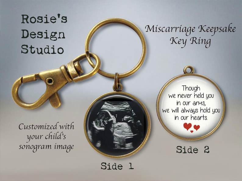 Miscarriage Keepsake Pendant Necklace Your Baby's SONOGRAM Ultrasound Baby Sonogram Jewelry Baby Memorial Jewelry Loss of Child image 5