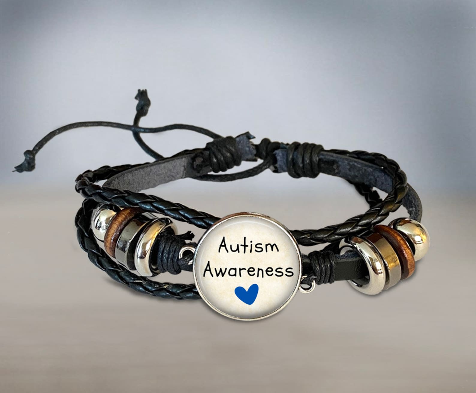 LAMIBEE Autismus-Bewusstseins-Armband - Buntes Puzzle-Armband Für Unterstützung