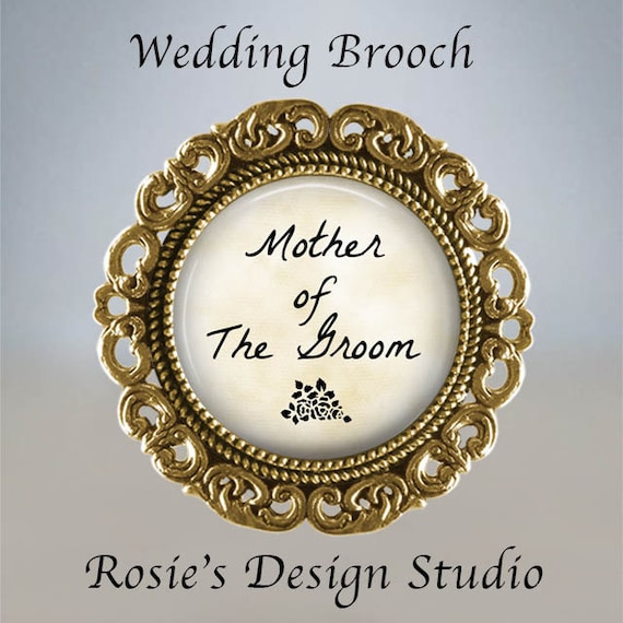Mother of the Bride Wedding Brooch Mother of the Bride or Groom