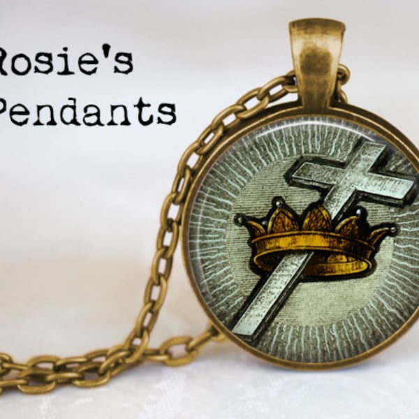 Cross and Crown Etsy