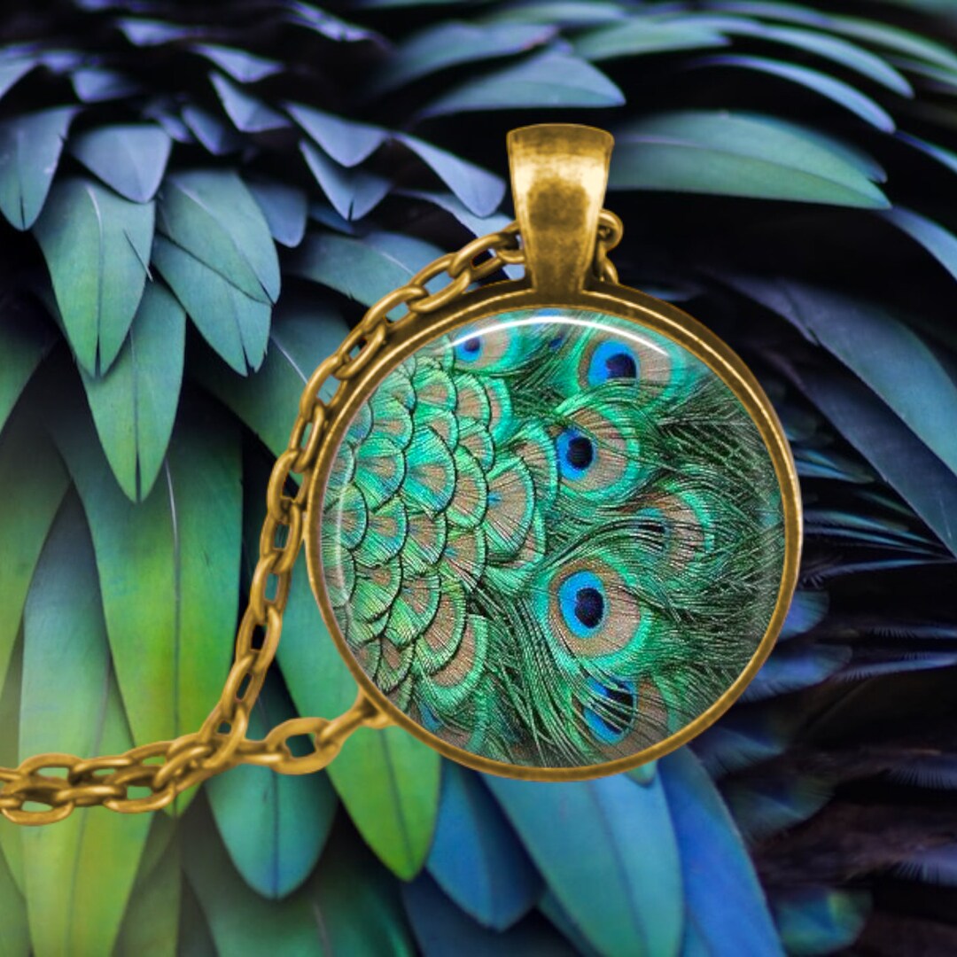 Peacock Feather Necklace – Totapari