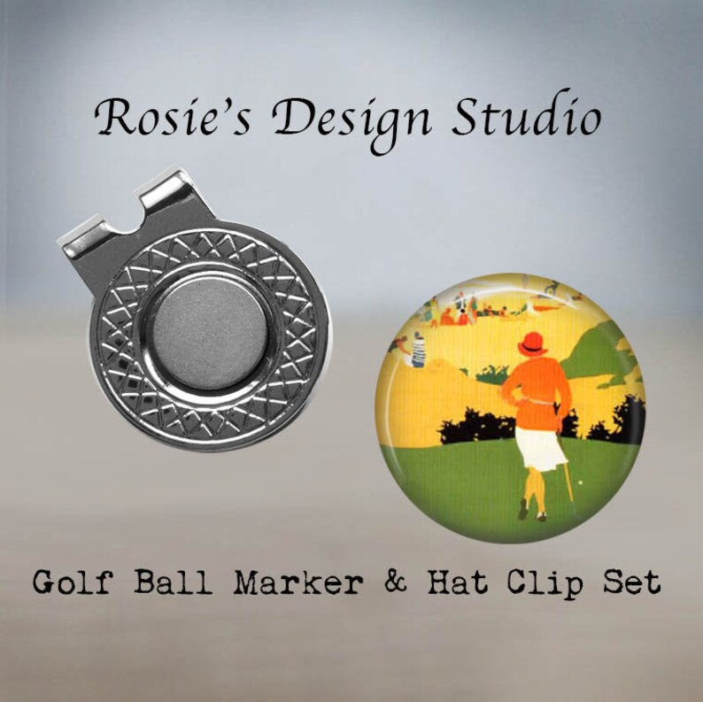 Golf Ball Marker Golf Gift for Her Woman Golfball Marker Etsy