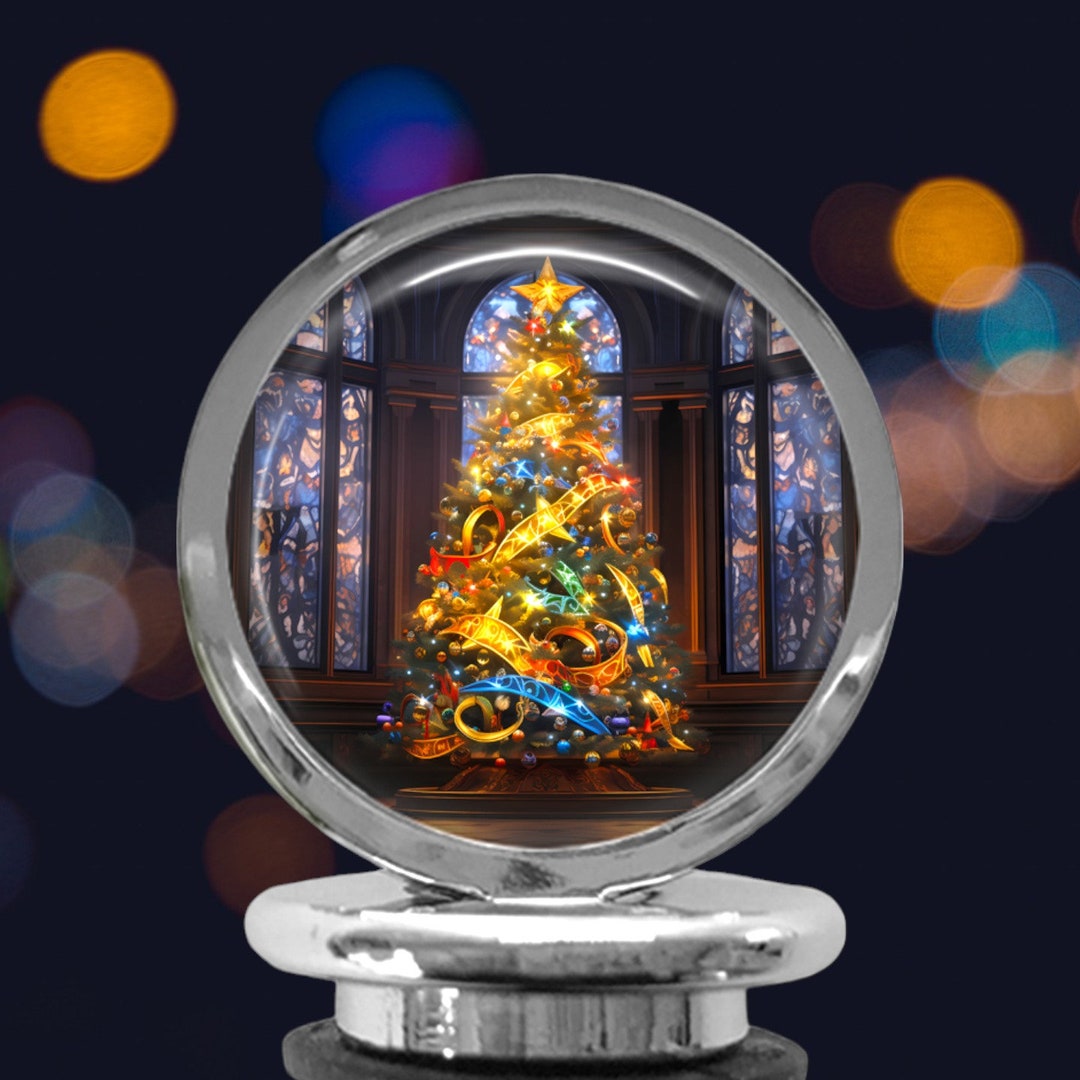 Colorful Christmas Tree WINE STOPPER Bottle Stopper Traditional