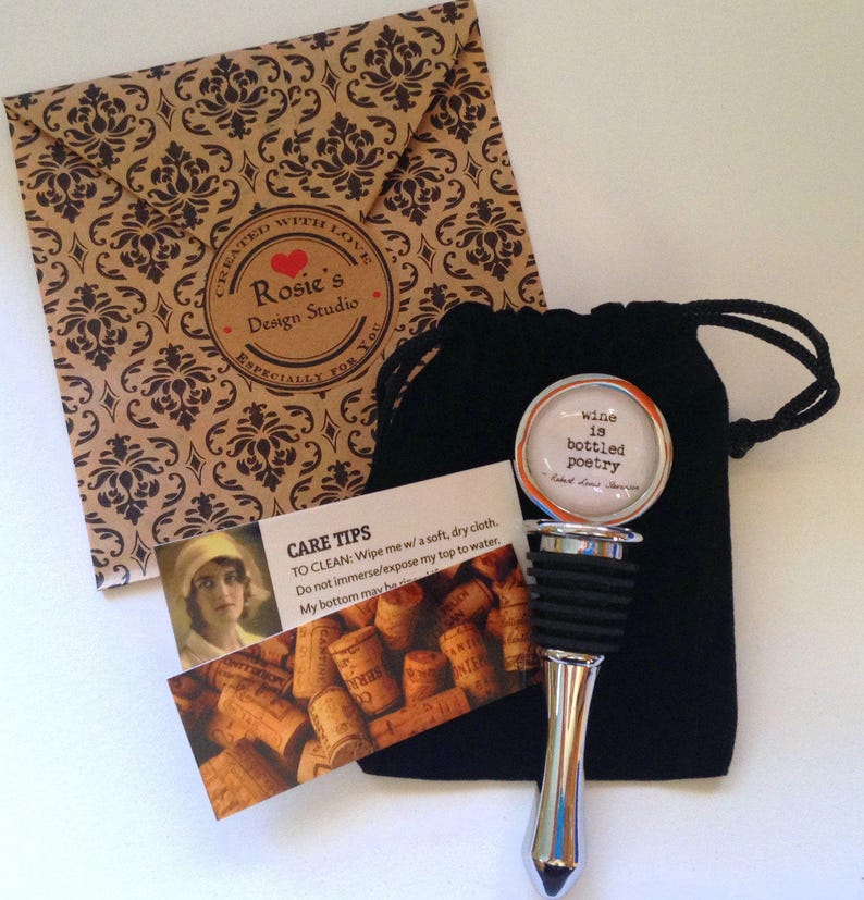 RosiesDesignStudio City Skyline Wine Stopper - Thumbnail 3