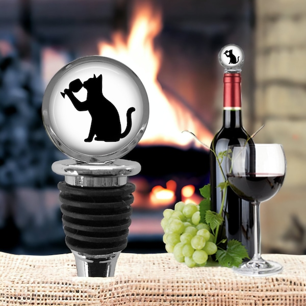 Cat Wine Glass - Etsy
