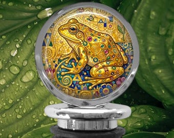 FROG Wine Stopper: Gustav Klimt Bar Accessory