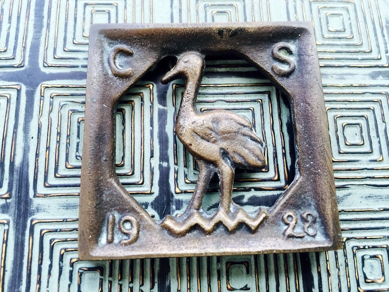 Embossed Copper Boxes with Choice of Vintage Brass Adornments. Etsy