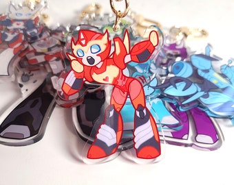 Iconic Poses Transformers Acrylic Keychains