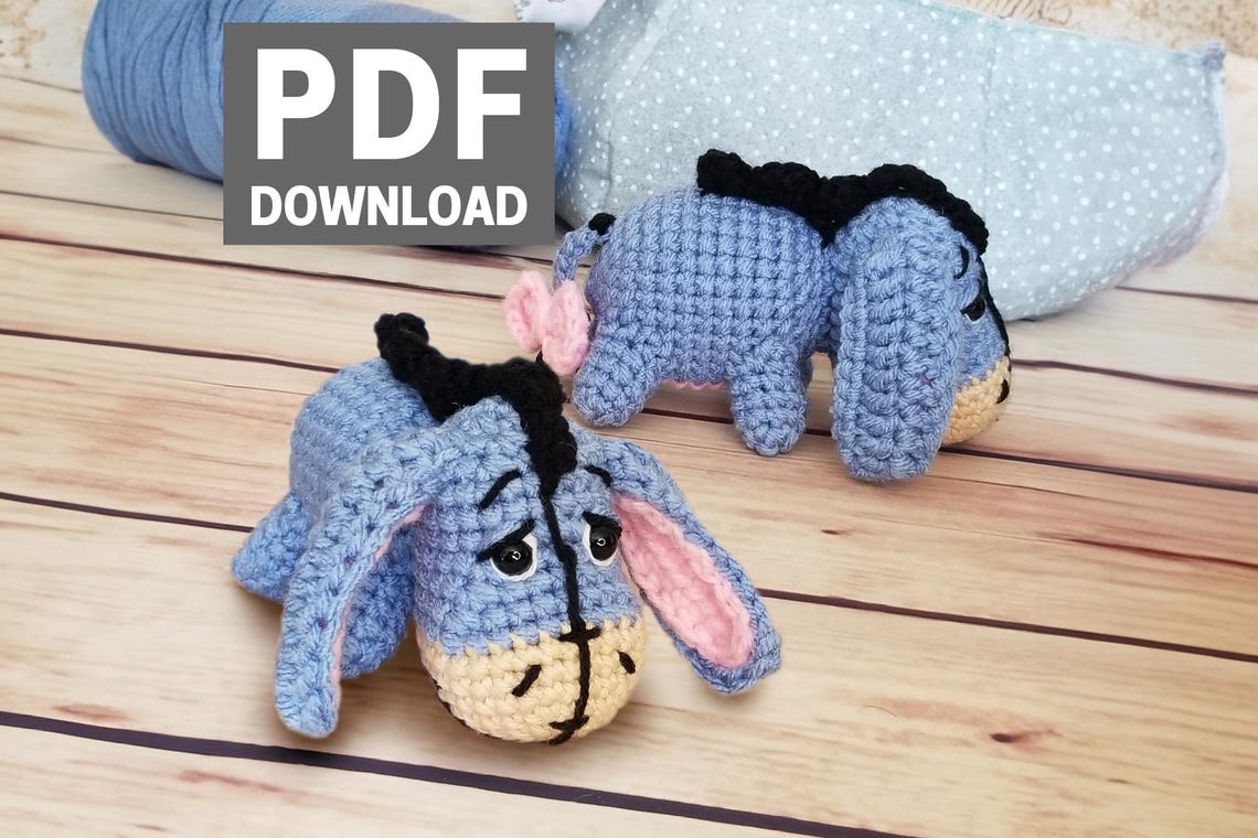 DIY Amigurumi Eeyore