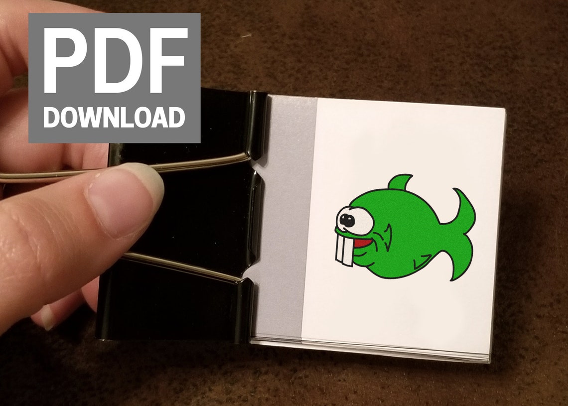 DIY Dopefish Flipbook