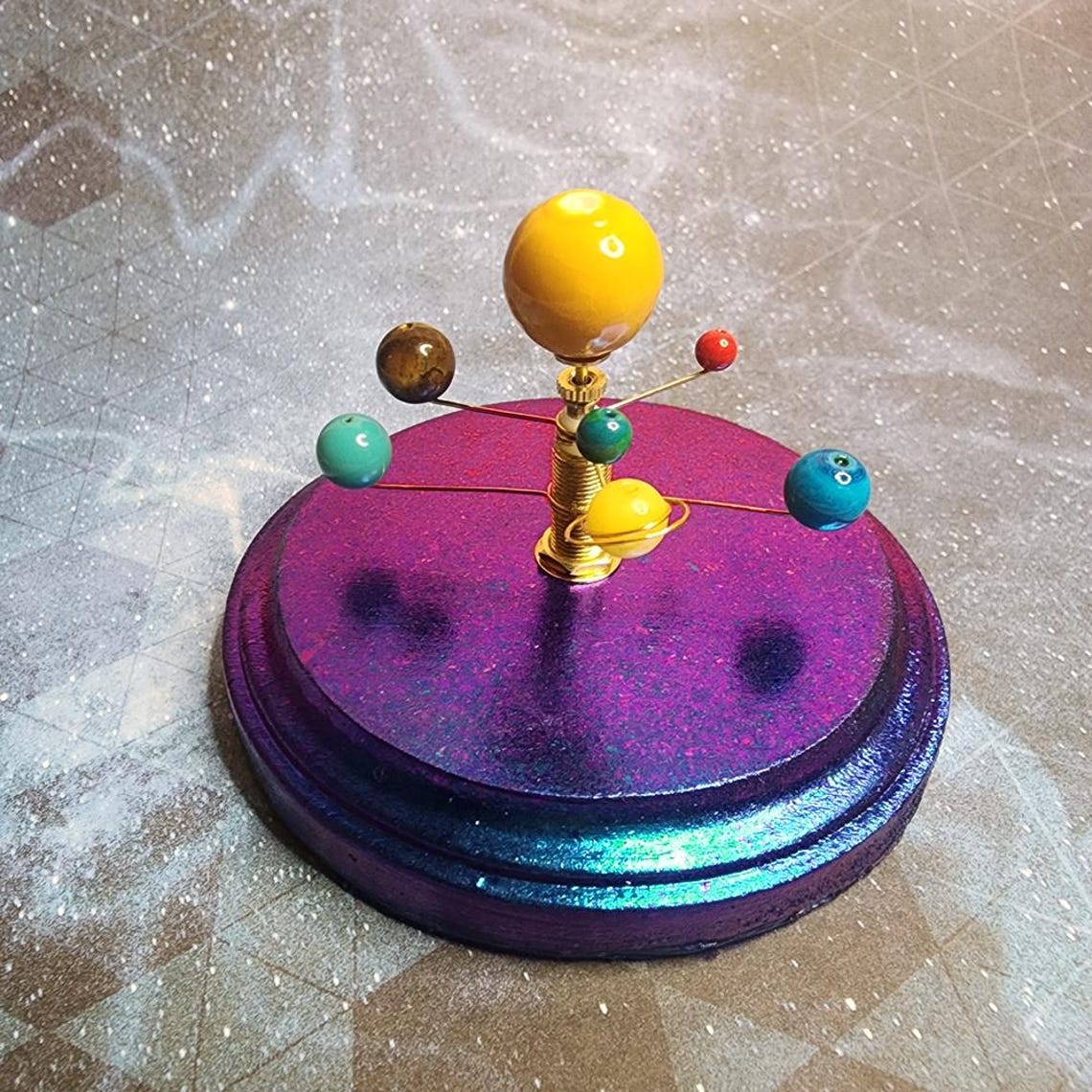 Solar System Orrery SM (Resin Base)
