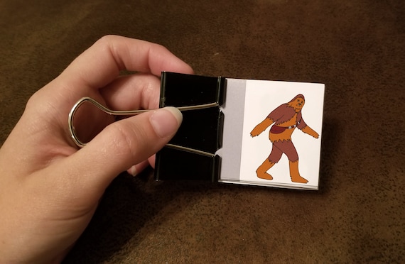 Chewbacca Printable Flipbook Animated By Rigmarole