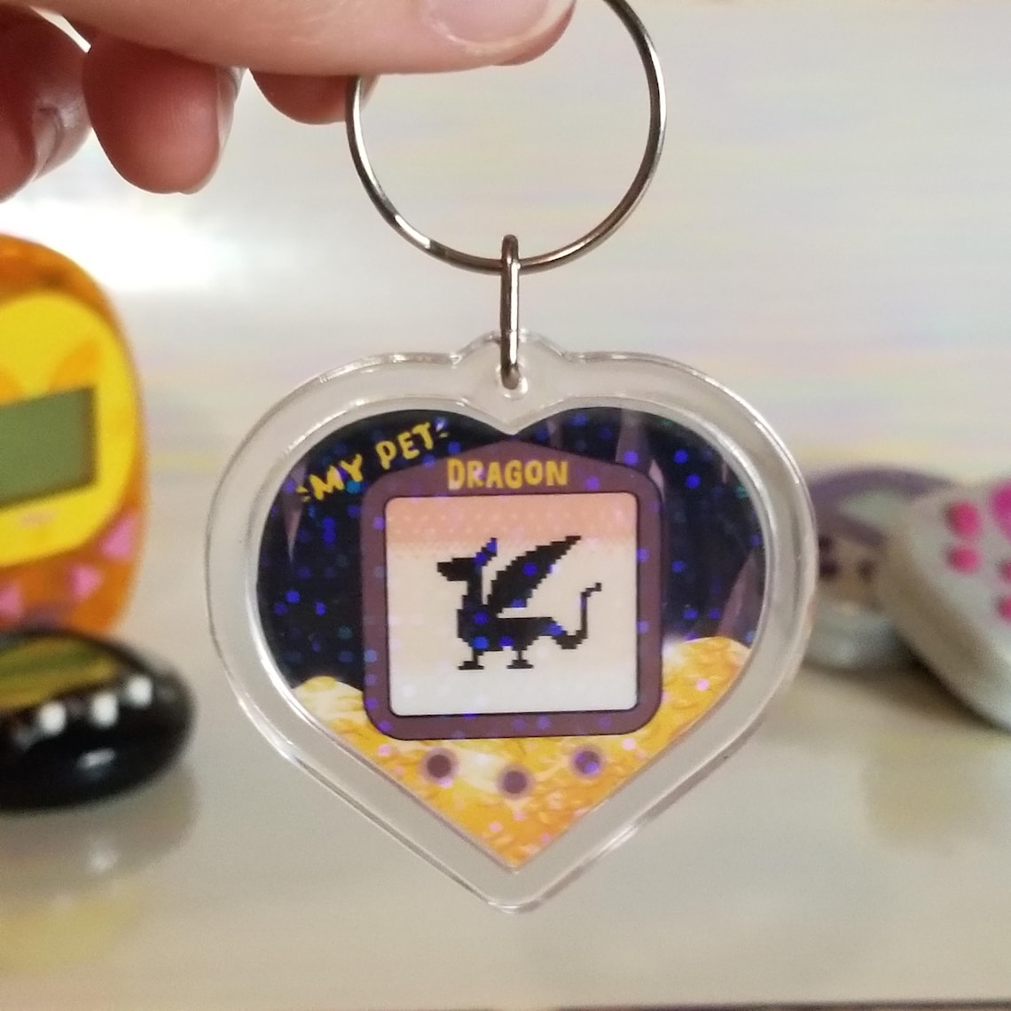 My Pet Dragon Keychain
