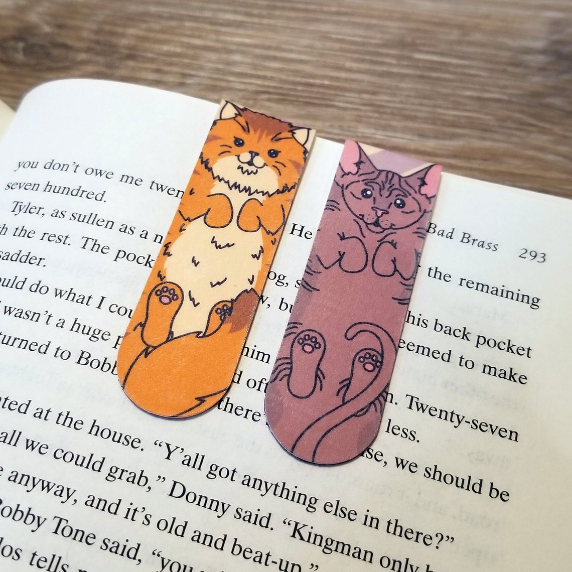 Bookmarks - Persian and Sphynx Cat