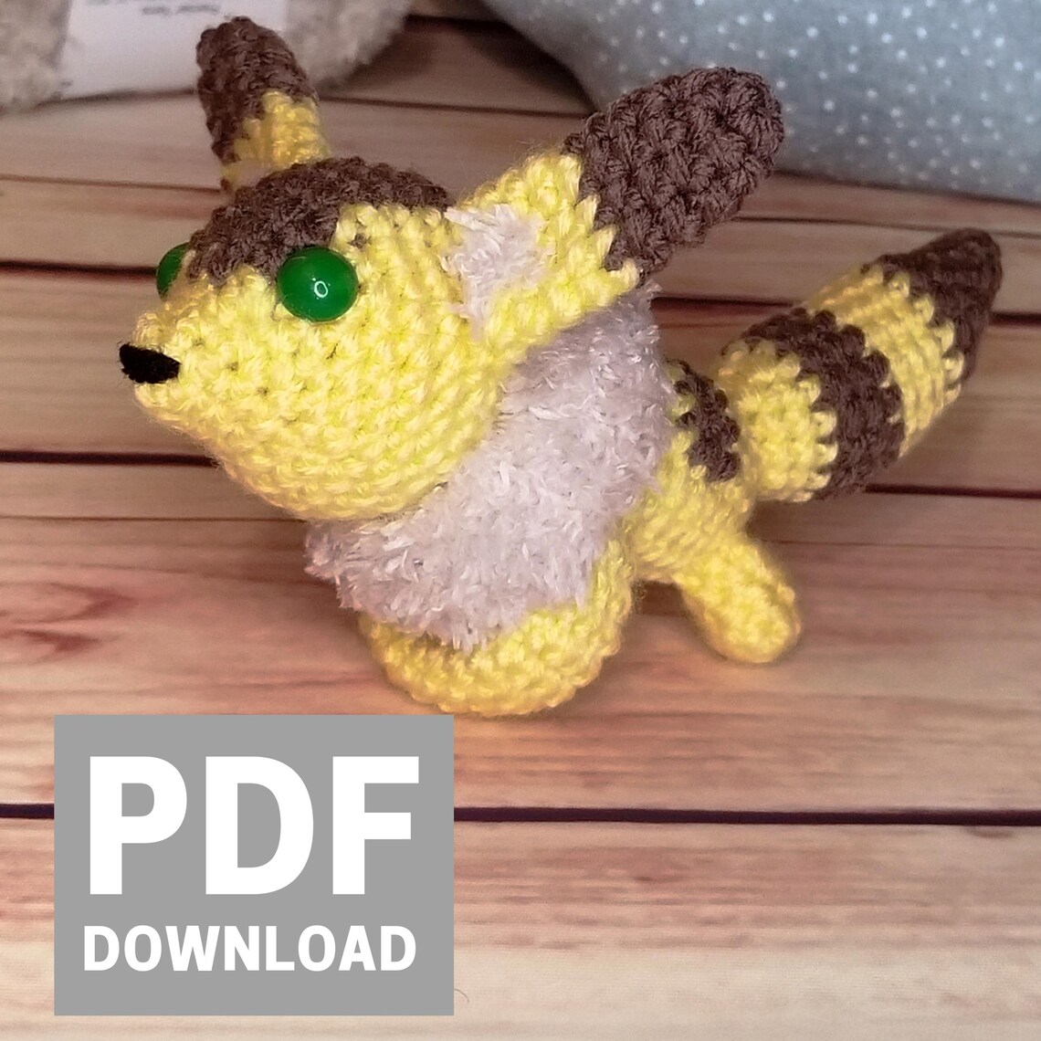 DIY Amigurumi Teto Fox-Squirrel