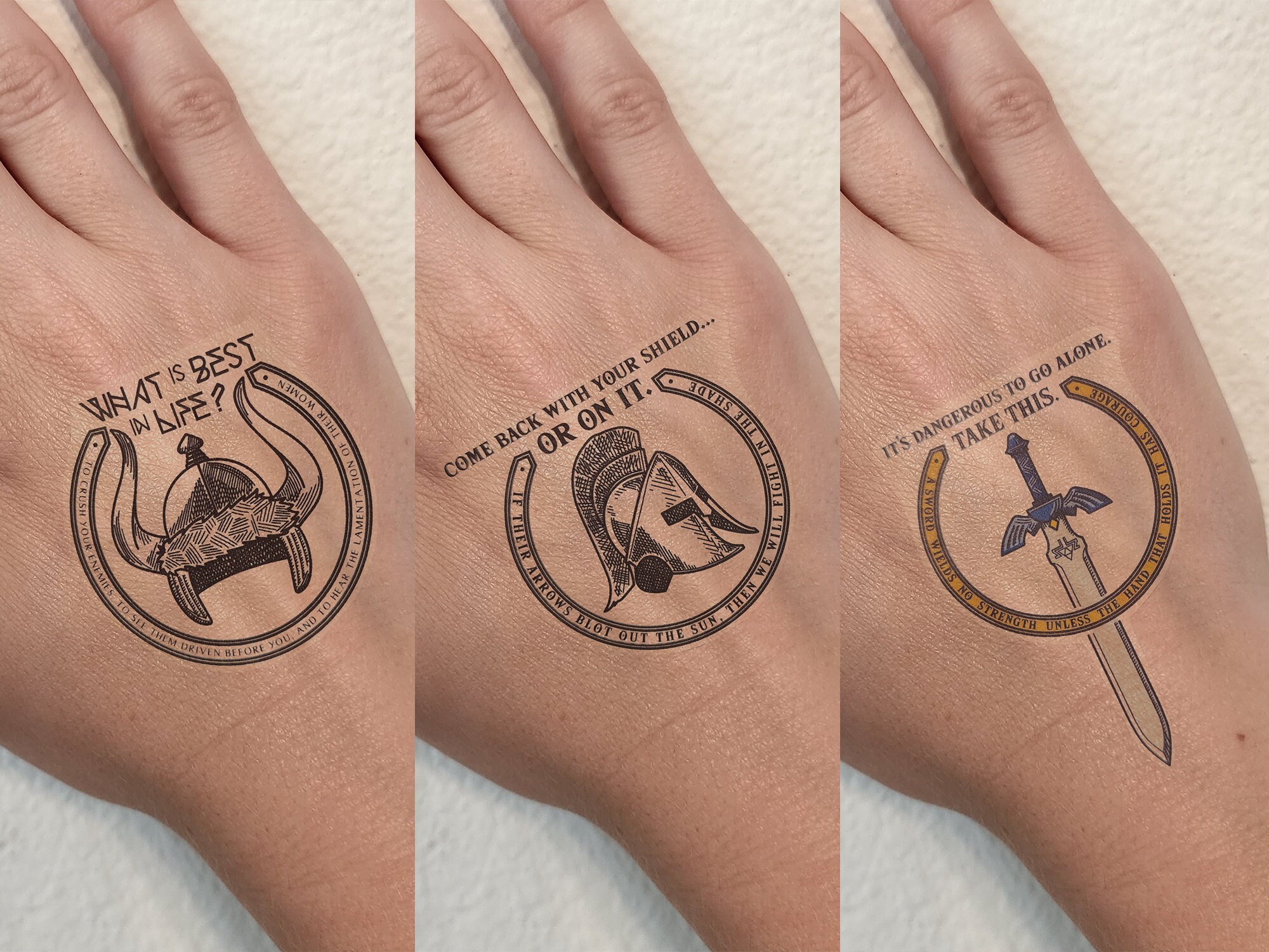 Spartan Tattoo - Etsy Spartan Tattoo - Etsy