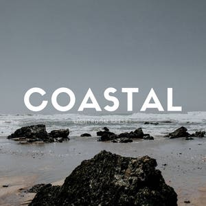 COASTAL LIGHTROOM PRESET - for Photographers. Instant Digital Download for Adobe Lightroom. One click Edit. Bonus item included!
