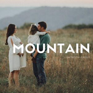6 Lightroom Preset for Photographers - Mountain - One Click Edit - Instant Digital Download. Bonus Item Included! image 2
