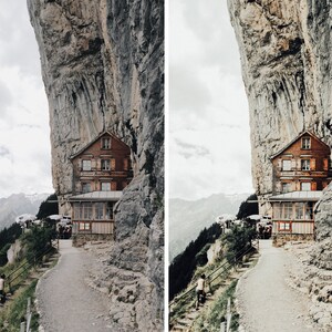 6 Lightroom Preset for Photographers - Mountain - One Click Edit - Instant Digital Download. Bonus Item Included! image 8