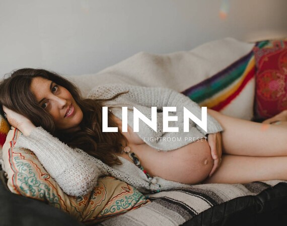 LINEN LIGHTROOM PRESET for Photographers. Instant download for Adobe Lightroom. One Click Edit. Bonus Item included!