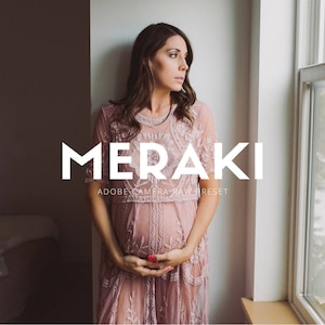 Meraki Preset for Adobe Camera Raw (ACR/Bridge) for Photographers. One Click Edit. Instant Digital Download.