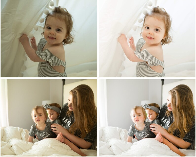 Puede incluir: Dos ni&ntilde;os peque&ntilde;os, con camisas a rayas grises y blancas, juegan en un tipi blanco. El tipi tiene pompones blancos alrededor del borde.