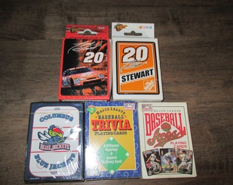 Nascar Playing Cards Etsy