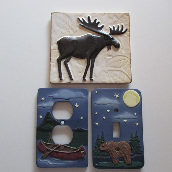 Tile Outlet Cover Etsy