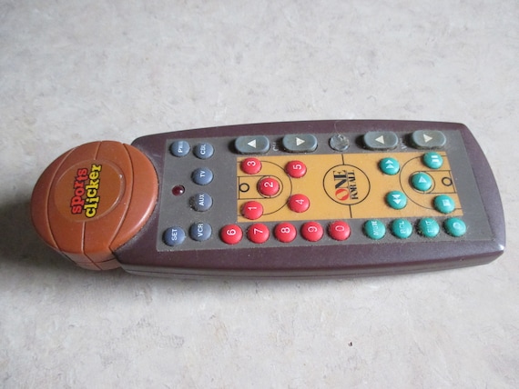 Vintage Sports Clicker Universal Remote Control BASKETBALL One 