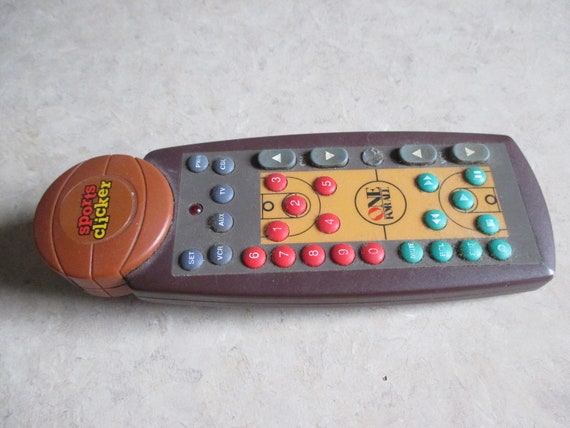 Vintage Sports Clicker Universal Remote Control BASKETBALL One 